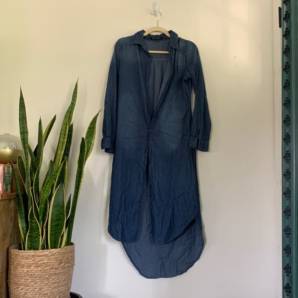 Love Nation Blue Button Up Cardigan